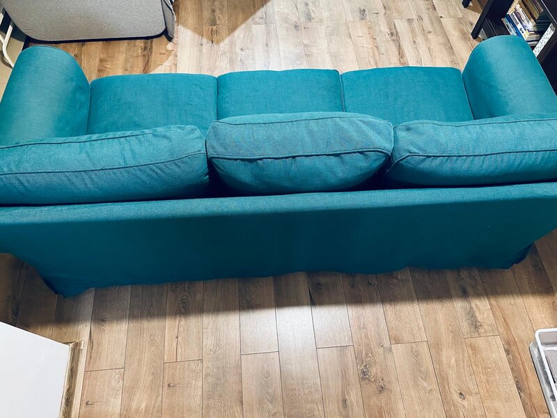 Canapea Ikea Ektorp 3 locuri bine intretinuta, husa lavabila